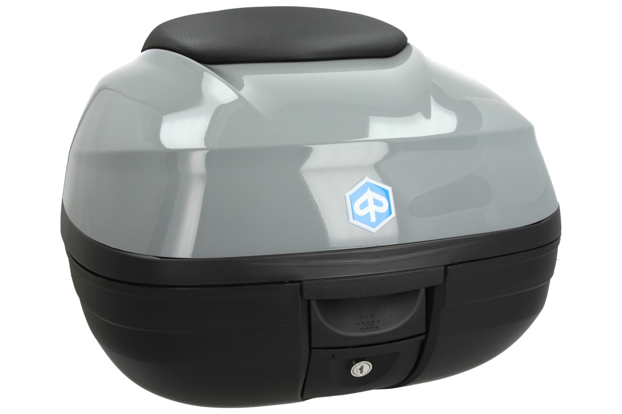 Top Case 37 l, grau (HT_grigio Mouse 715/C) für Piaggio MP3 400 / 500 HPE 2020-2021