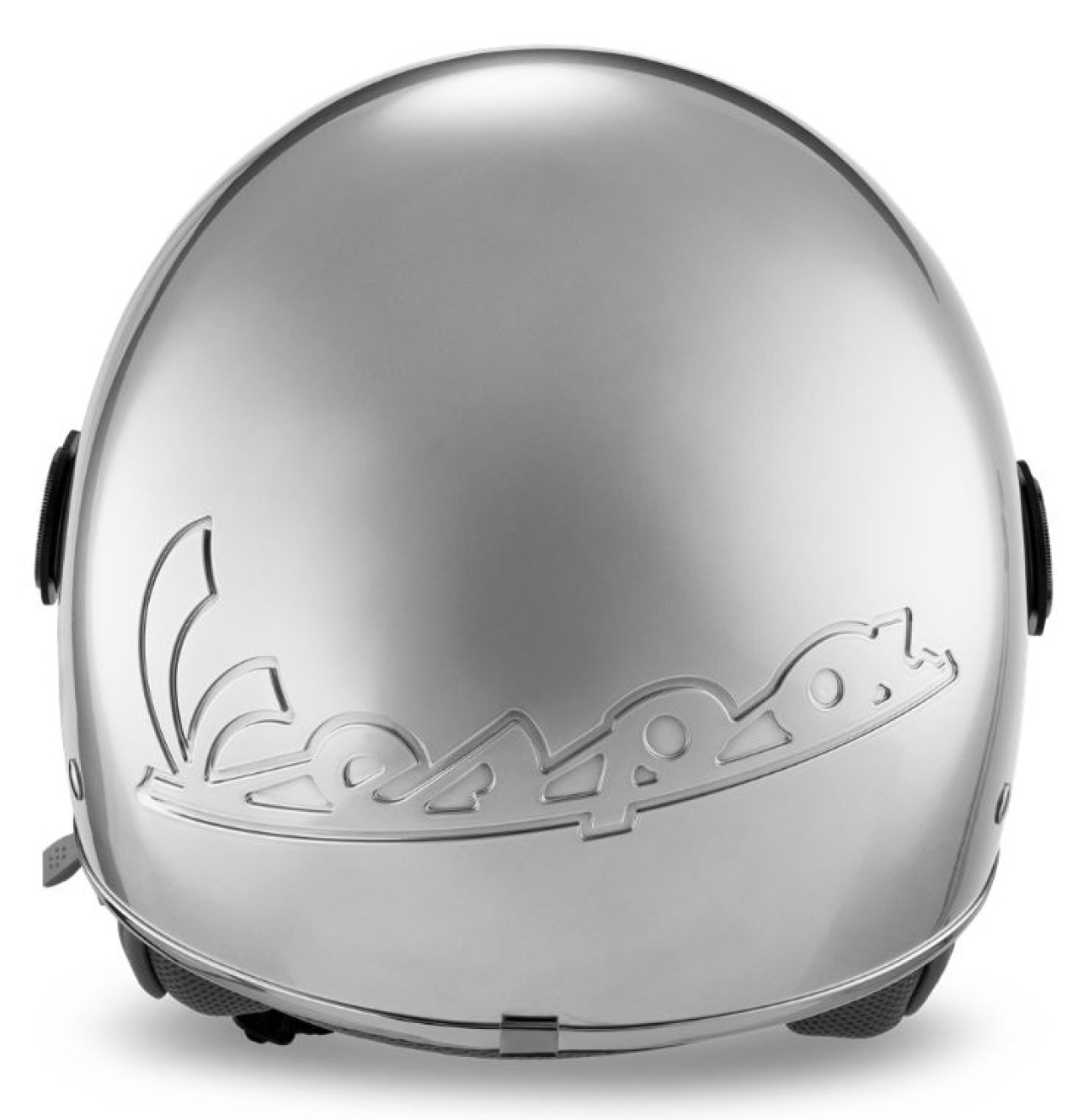 Vespa Jethelm Visor 4.0 DEC Blade silber matt - S