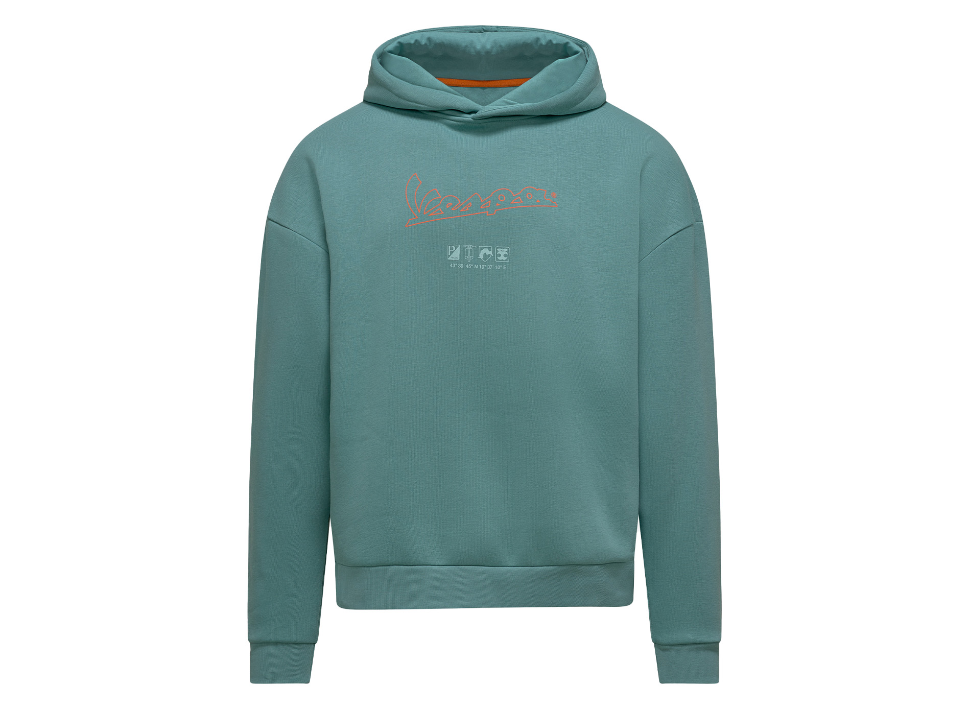 Vespa Hoodie Soul grün DEC-Kollektion - L