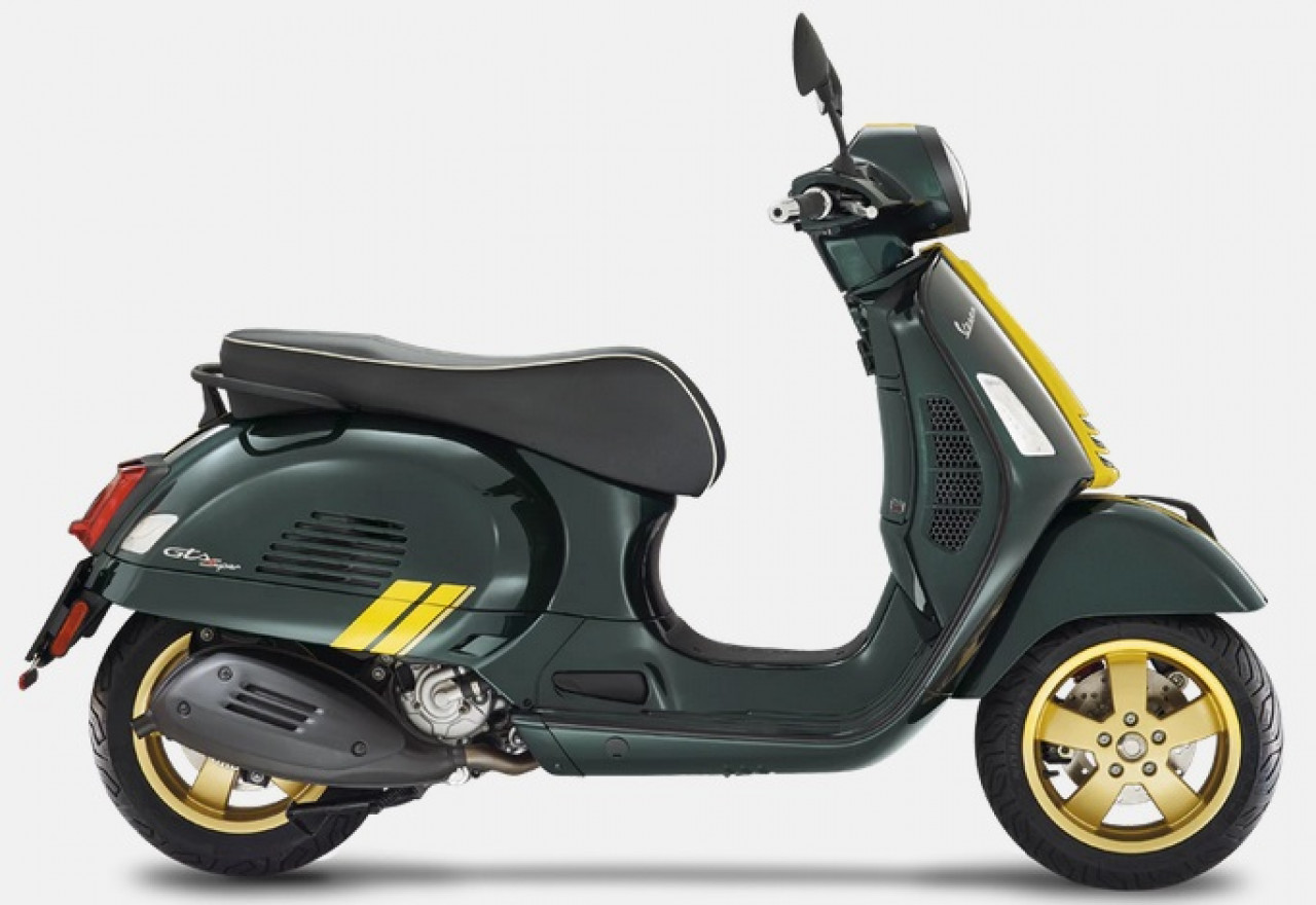 Dekor Satz, Vespa GTS Racing Sixties - Gelb
