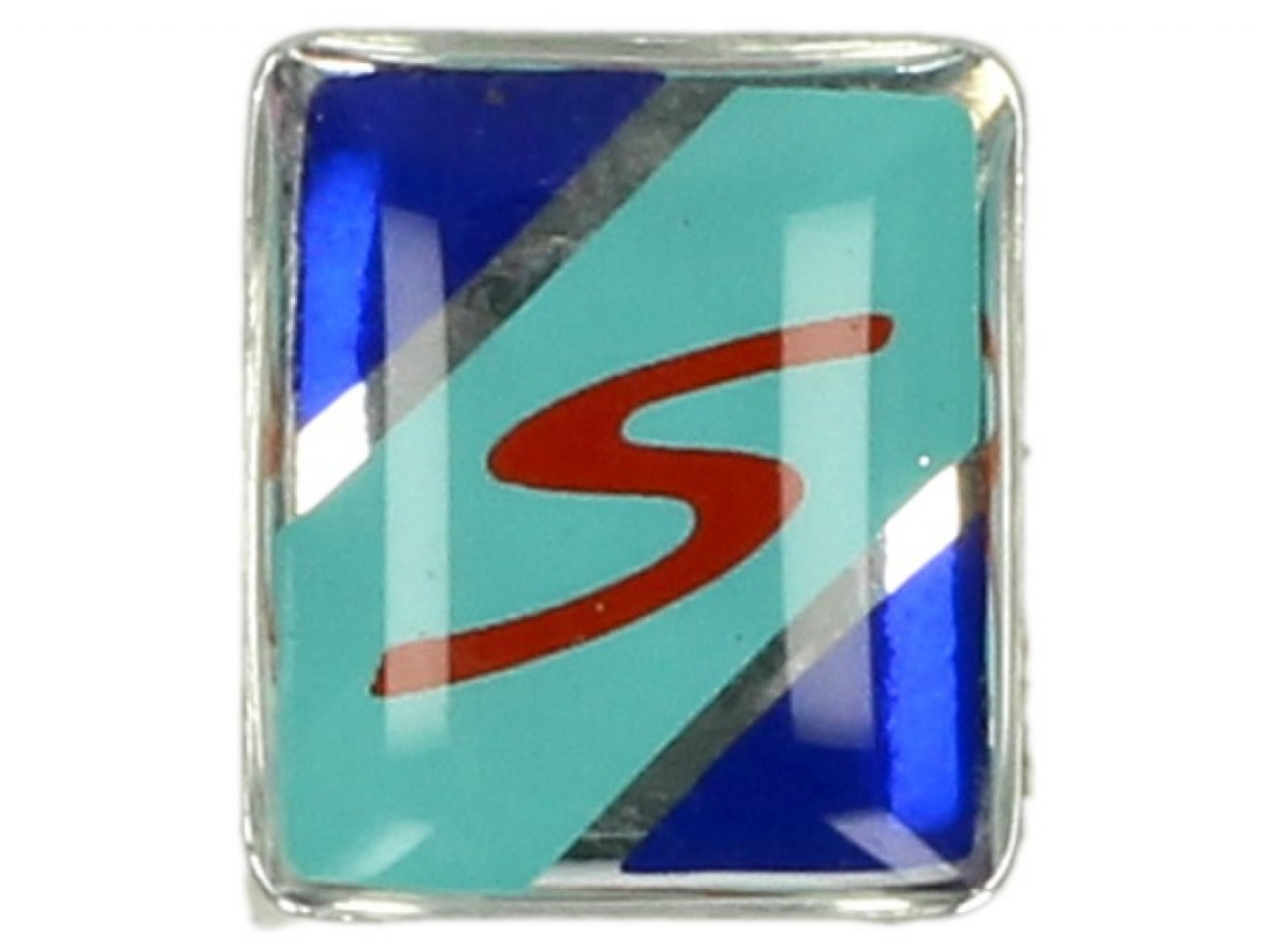 Dekor, S, blau, grün, rot - Für Zierstück Kotflügel