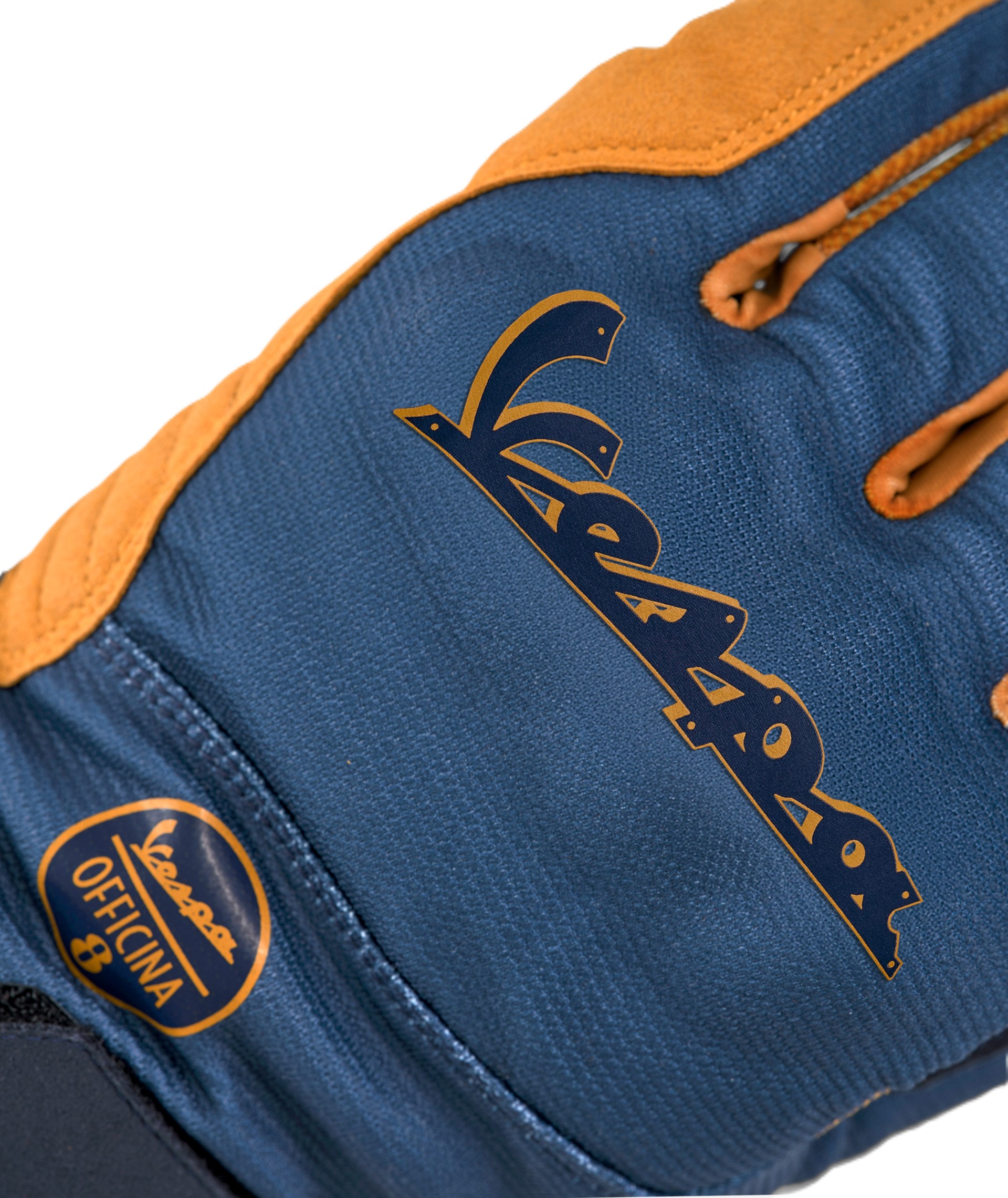 Vespa Handschuhe Officina 8 blau gelb