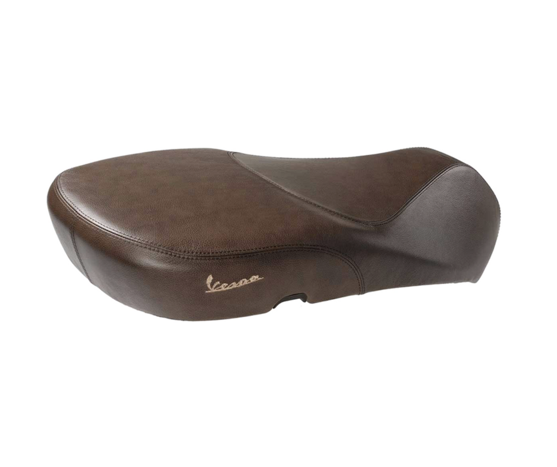 Original Vespa Echtleder Sitzbank für Vespa Primavera / Sprint - Braun