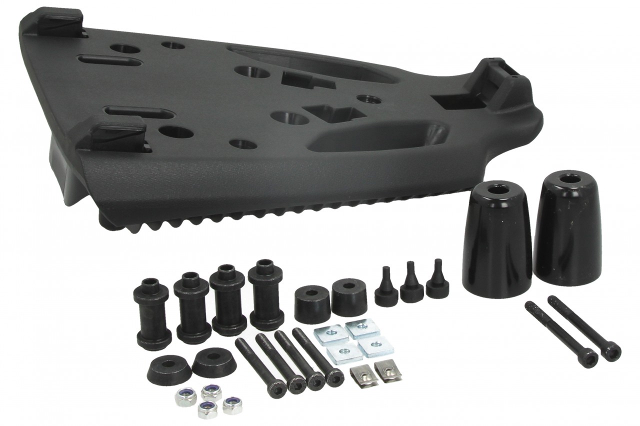 Top Case Kit 52 l (inkl. Halteplatte) Original Piaggio