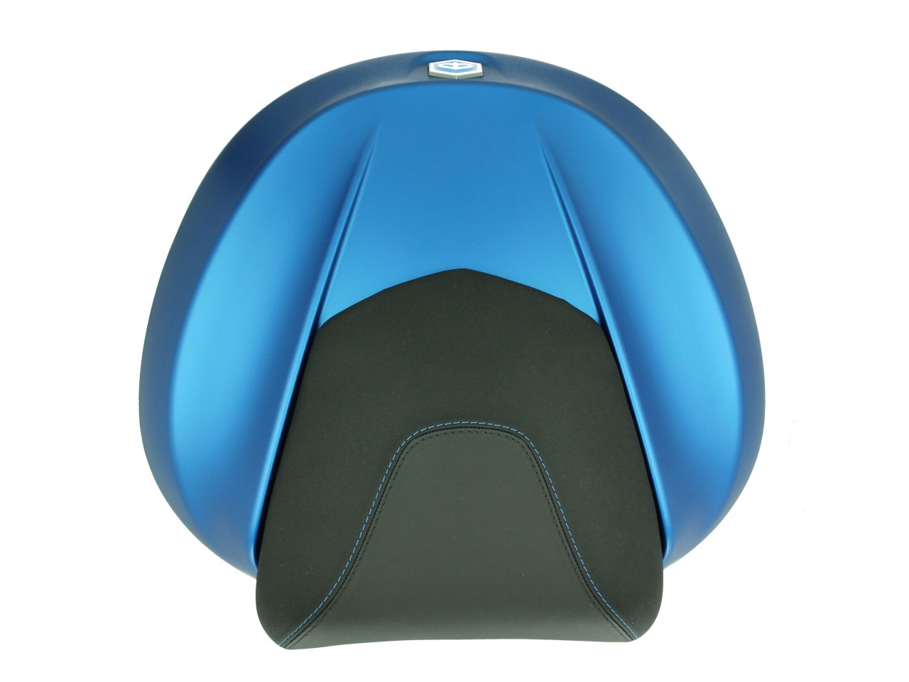 Top Case 36L für Piaggio Beverly HPE 310/400 (25-) mit lackiertem Deckel - blau matt 297/A