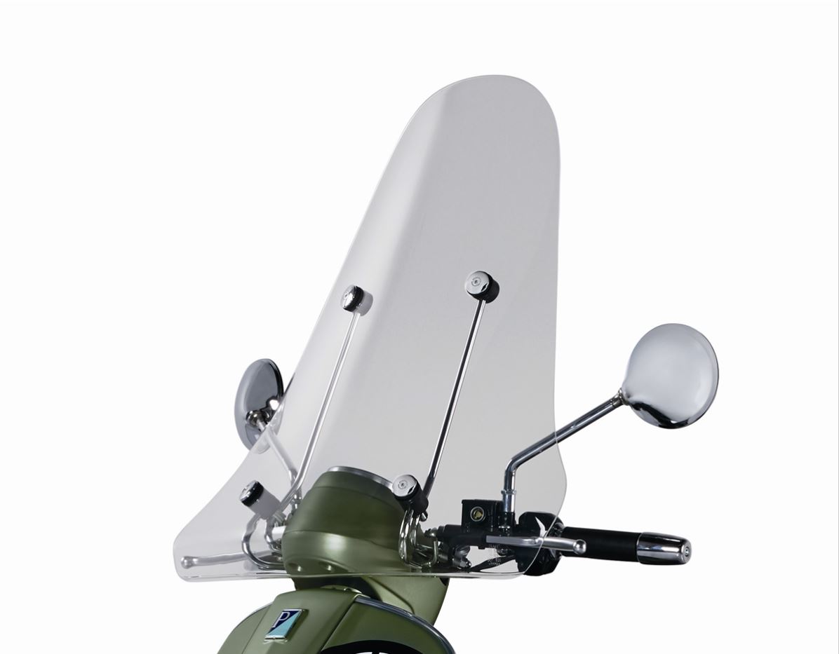 Original Windschutzscheibe komplett, Vespa 6 Days / Sei Giorni